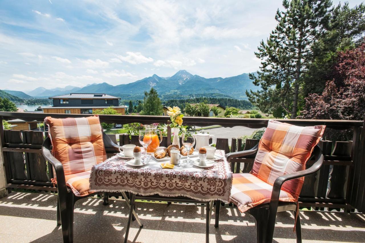 Ferienwohnung Gästehaus Karawankenblick Drobollach am Faakersee Exterior foto