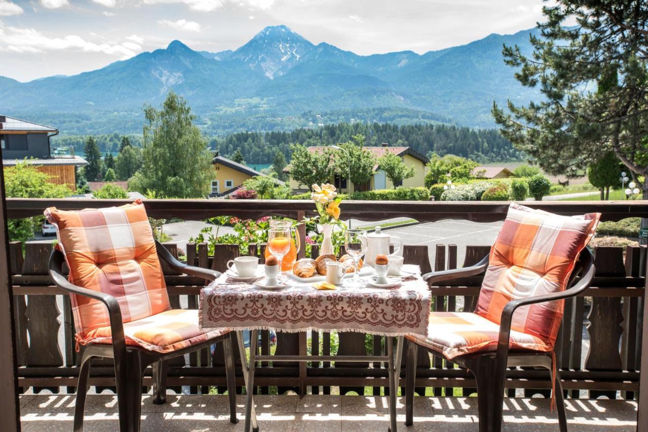 Ferienwohnung Gästehaus Karawankenblick Drobollach am Faakersee Exterior foto
